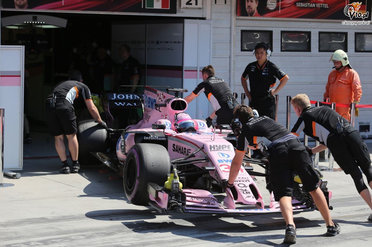 Testy F1 po GP Wgier 2017
