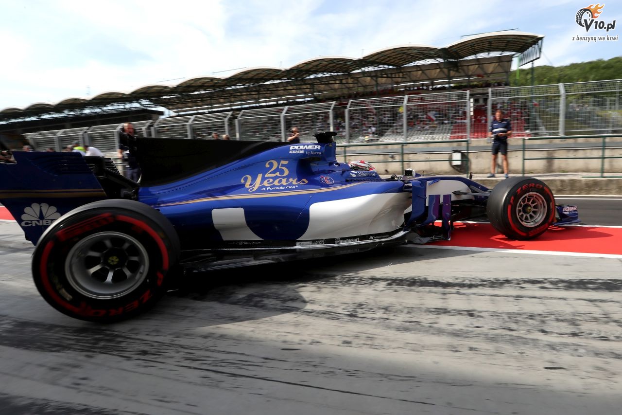 Testy F1 po GP Wgier 2017