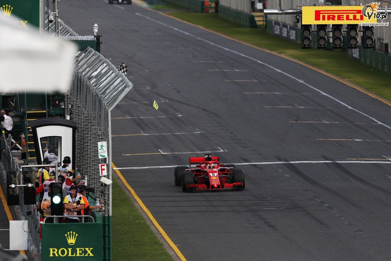 GP Australii 2018 - wycig