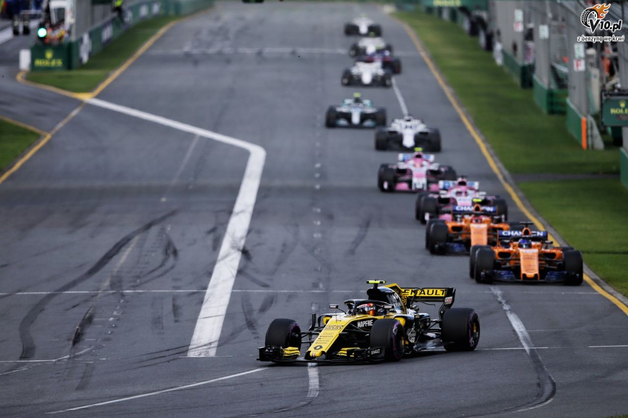 GP Australii 2018 - wycig