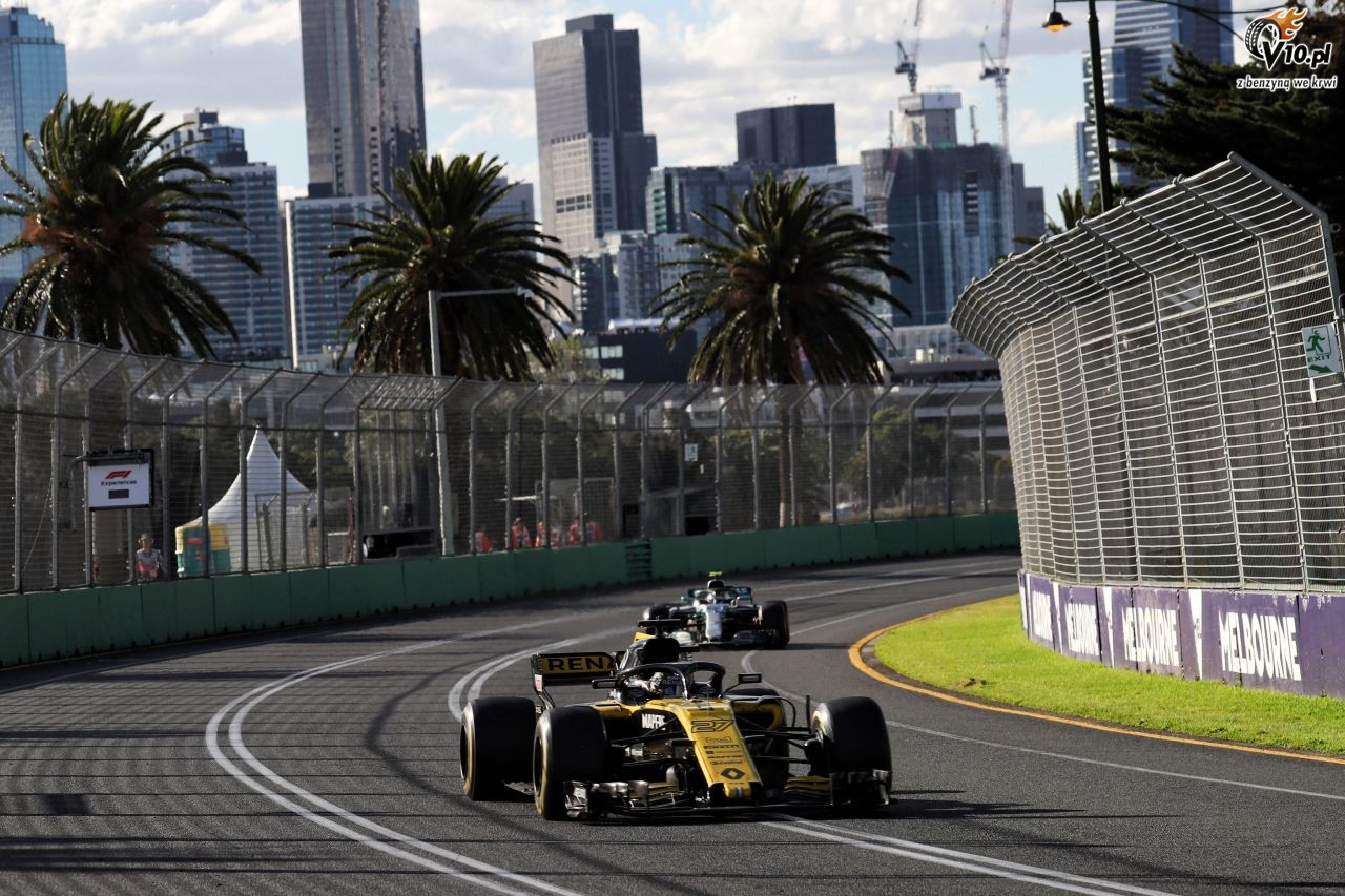 GP Australii 2018 - wycig