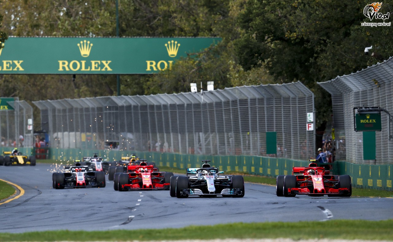 GP Australii 2018 - wycig