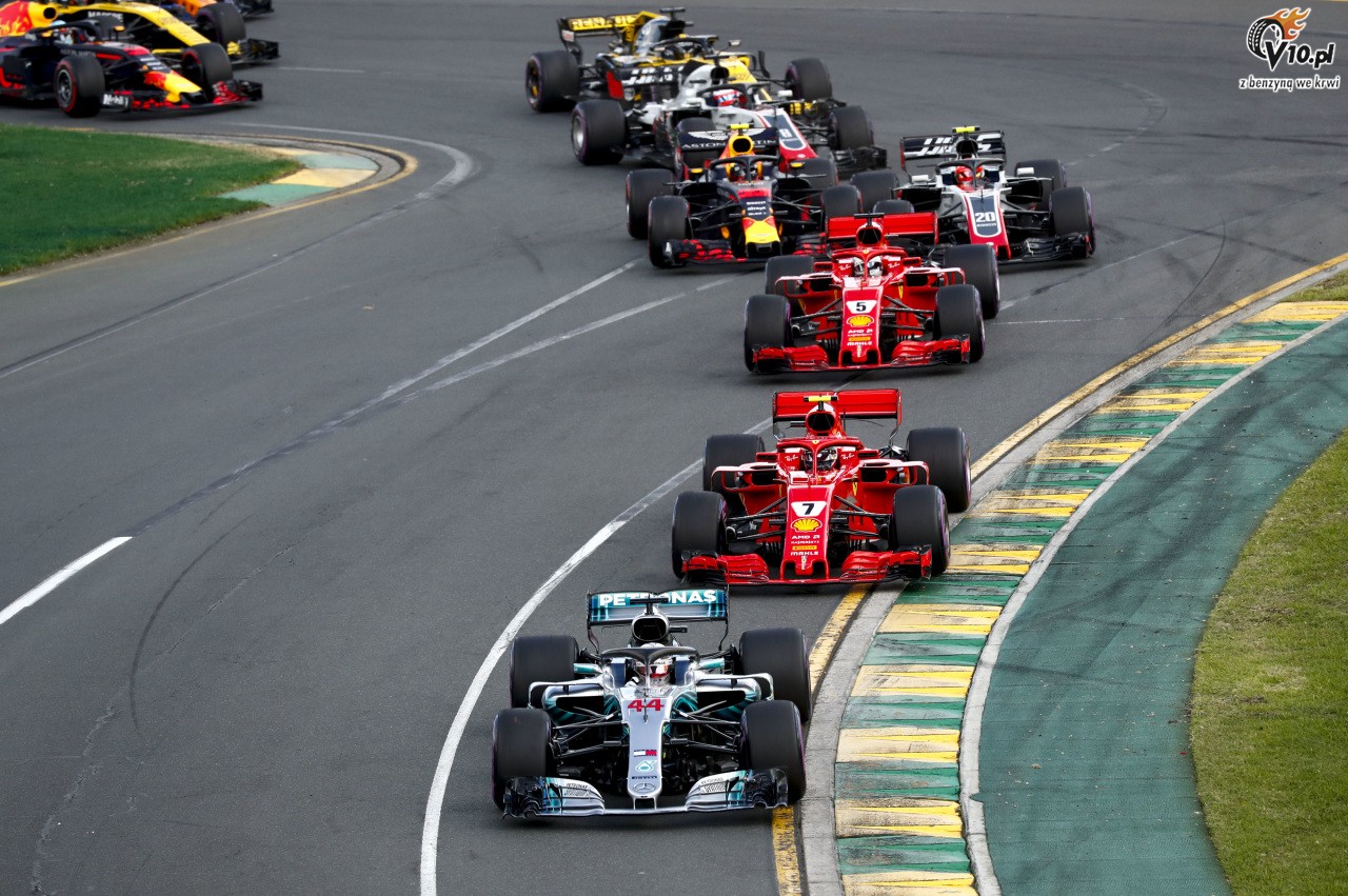 GP Australii 2018 - wycig