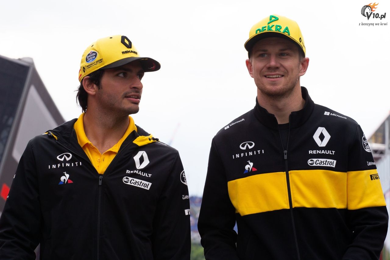 Carlos Sainz Jr i Nico Hulkenberg