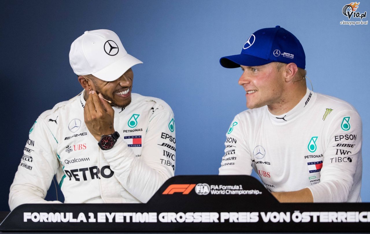 Lauda 'gwarantuje' pozostanie Hamiltona i Bottasa w Mercedesie