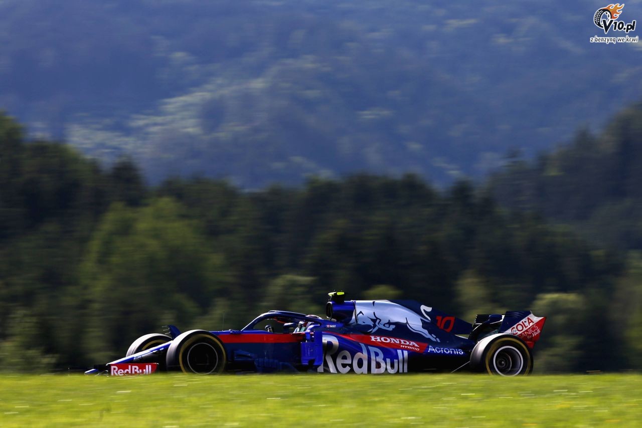 GP Austrii 2018 - wycig