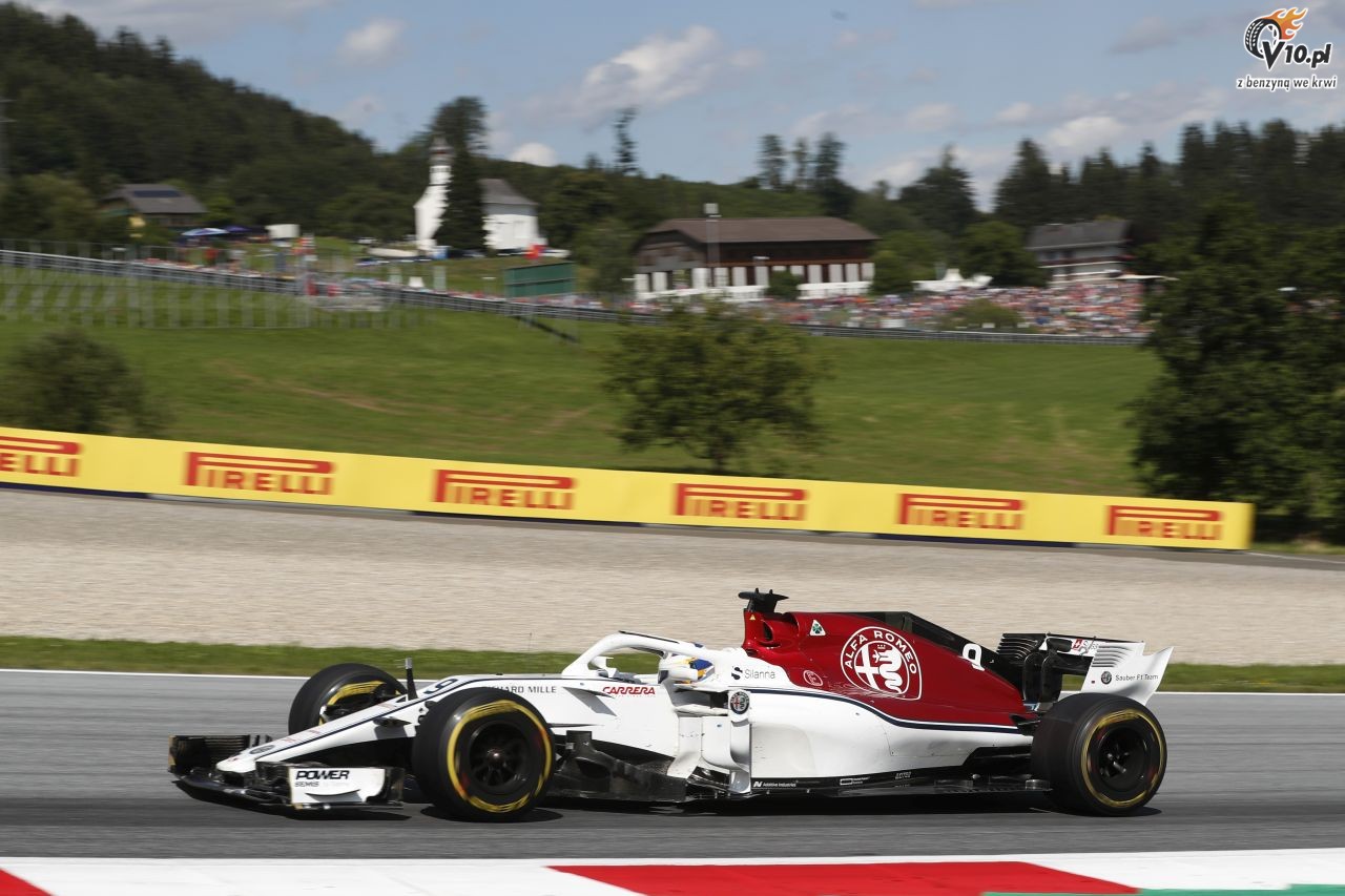 GP Austrii 2018 - wycig