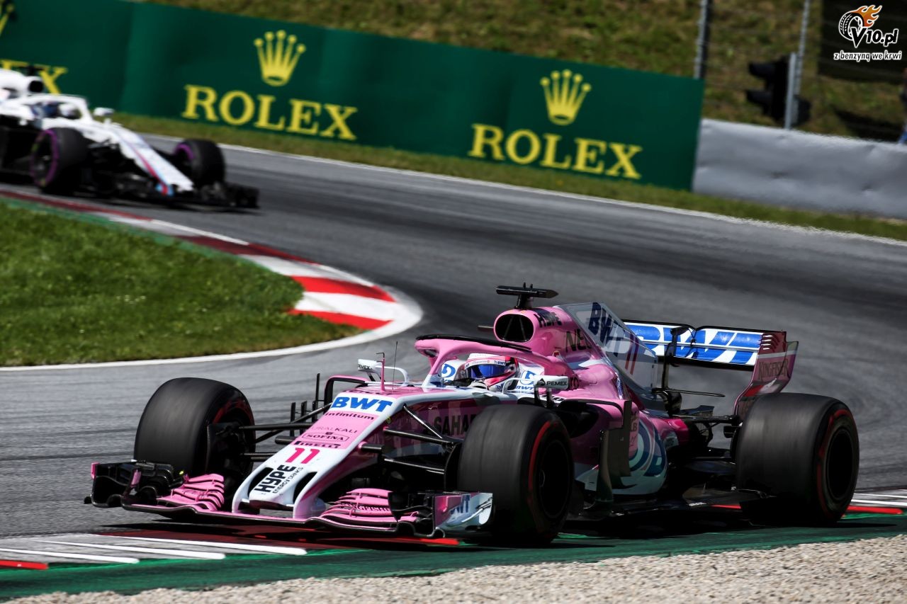 GP Austrii 2018 - wycig