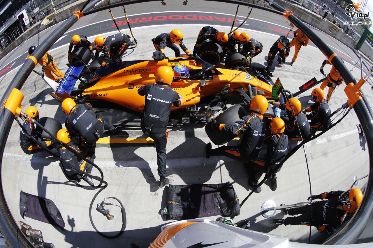 GP Austrii 2018 - wycig