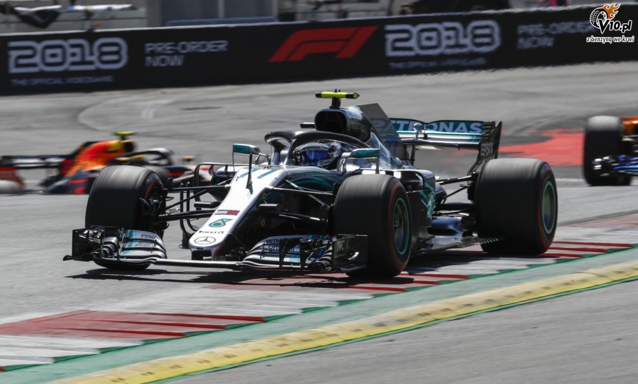 GP Austrii 2018 - wycig