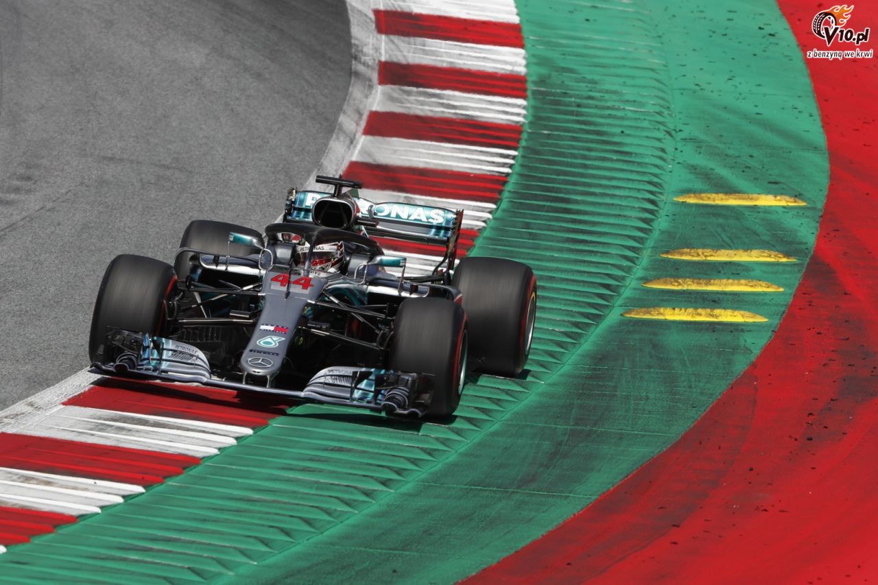 GP Austrii 2018 - wycig