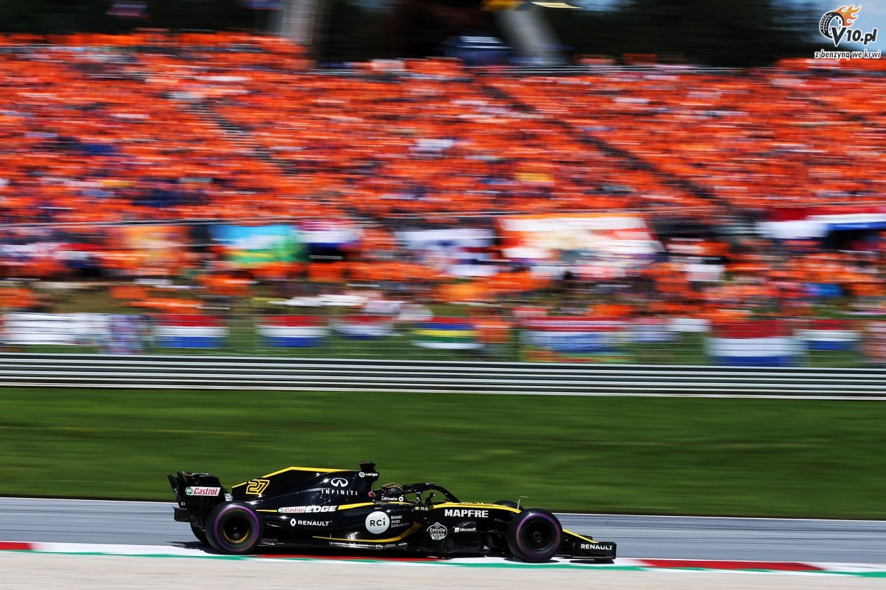 GP Austrii 2018 - wycig