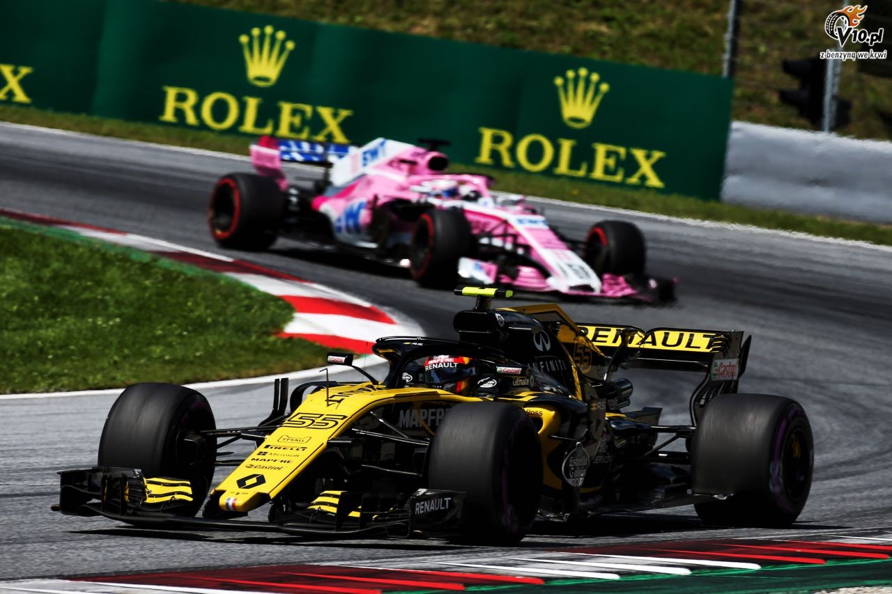 GP Austrii 2018 - wycig