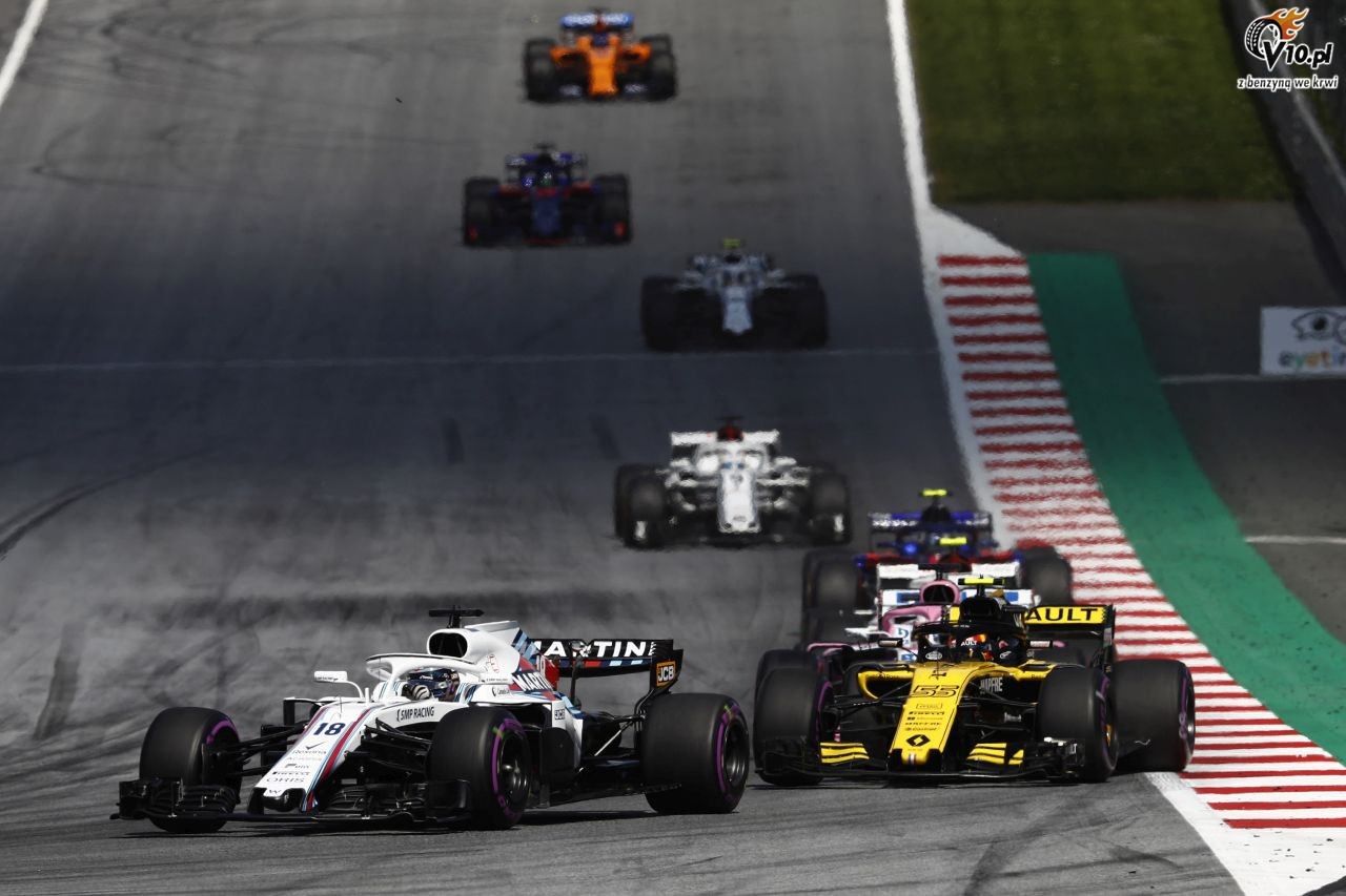 GP Austrii 2018 - wycig