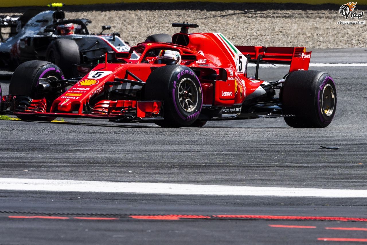 GP Austrii 2018 - wycig