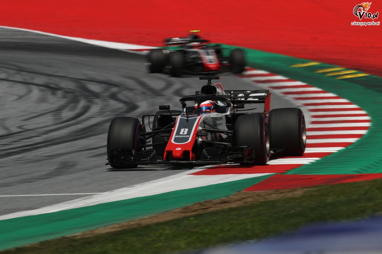 GP Austrii 2018 - wycig