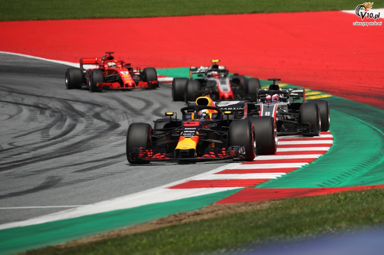 GP Austrii 2018 - wycig