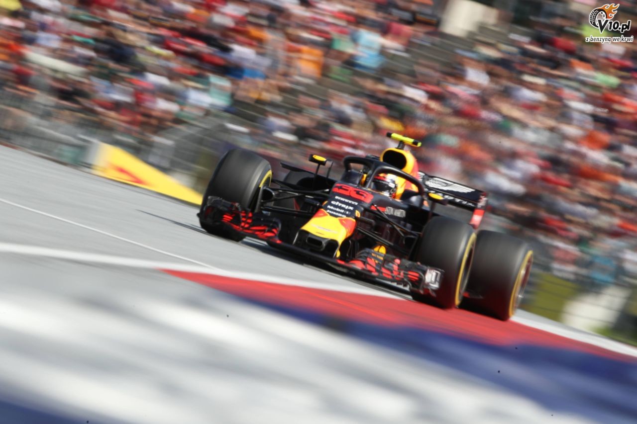 GP Austrii 2018 - wycig