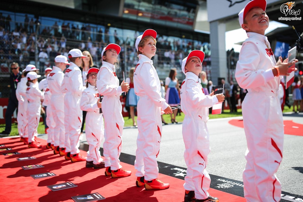 GP Austrii 2018 - wycig