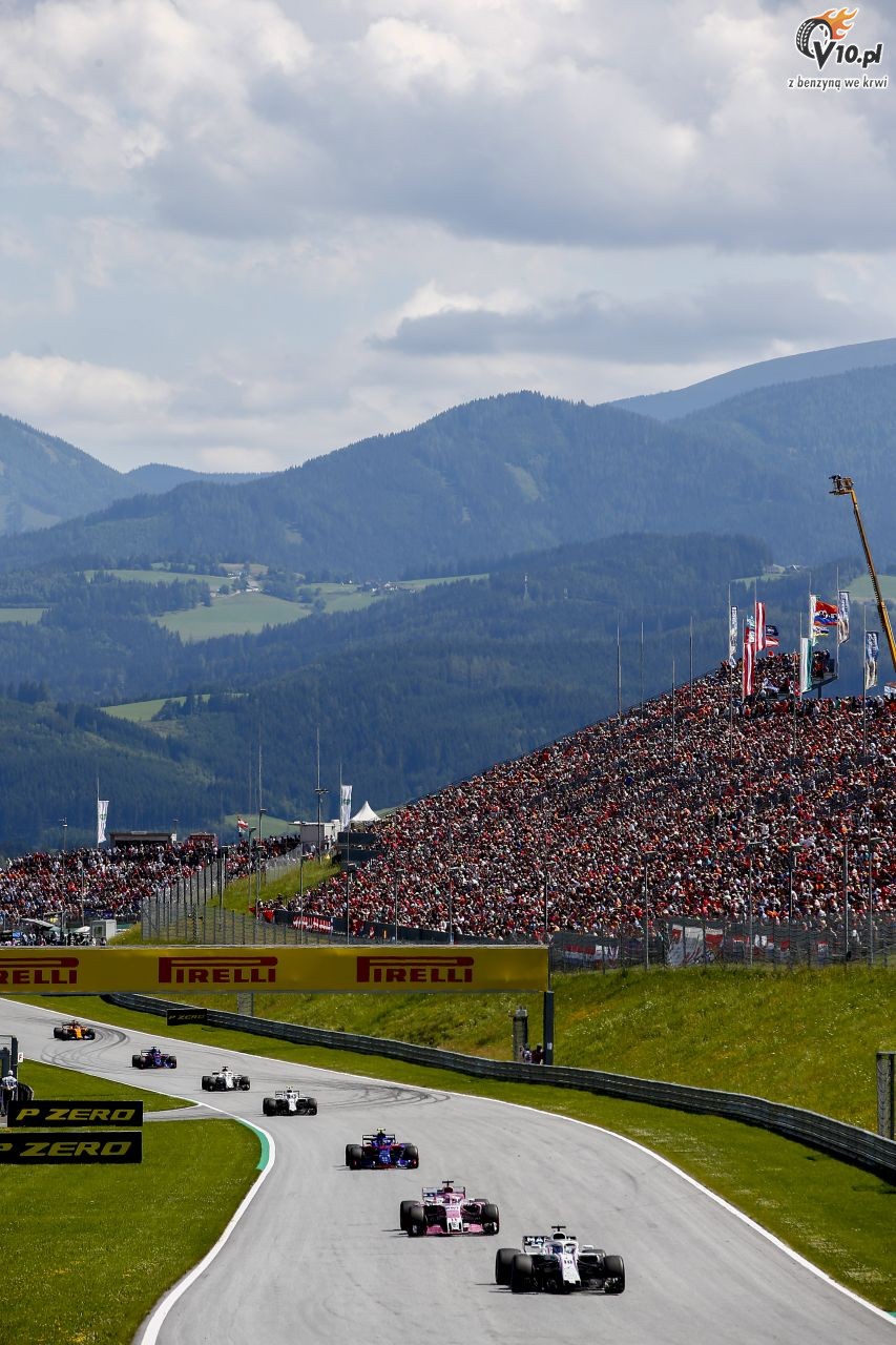 GP Austrii 2018 - wycig