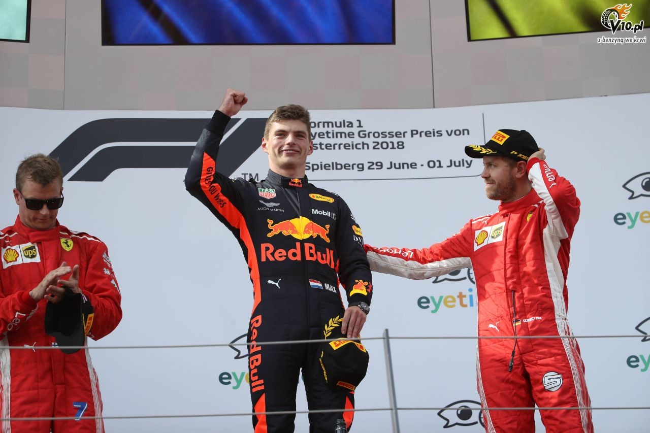 GP Austrii 2018 - wycig
