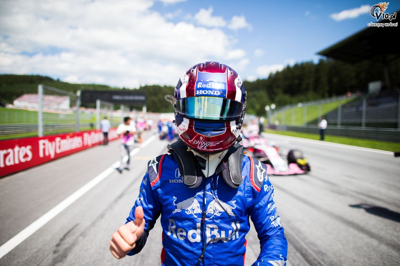 GP Austrii 2018 - wycig