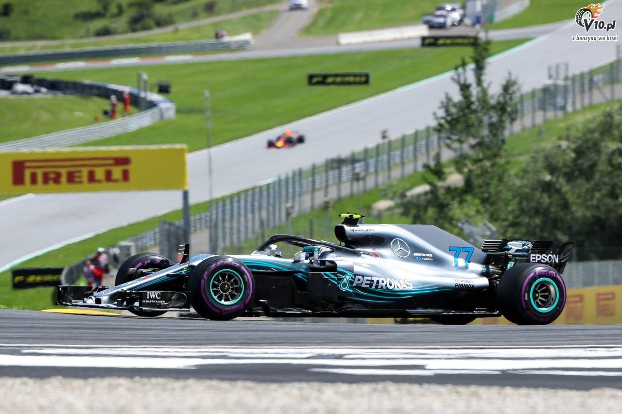 GP Austrii 2018 - wycig