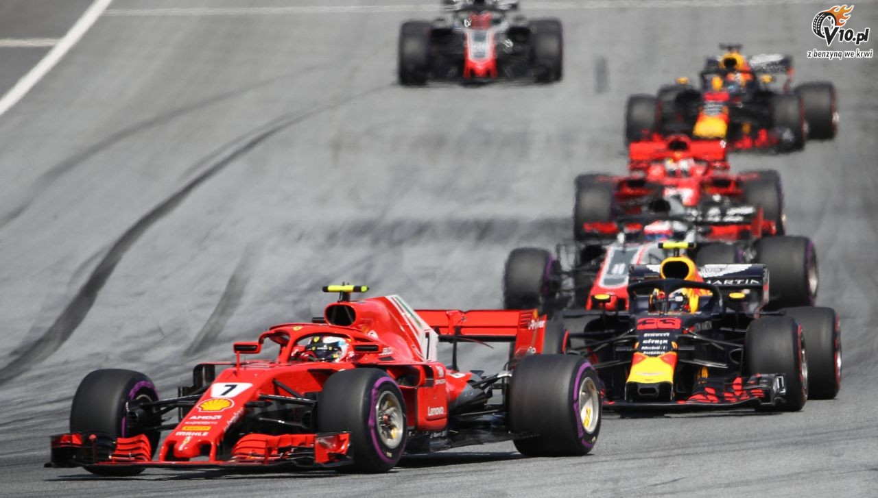 GP Austrii 2018 - wycig
