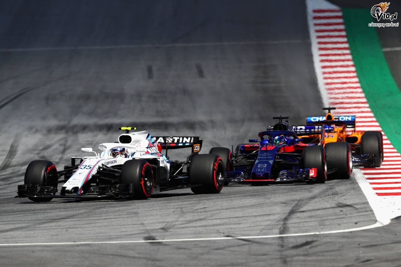 GP Austrii 2018 - wycig