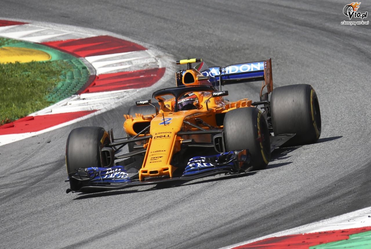 GP Austrii 2018 - wycig