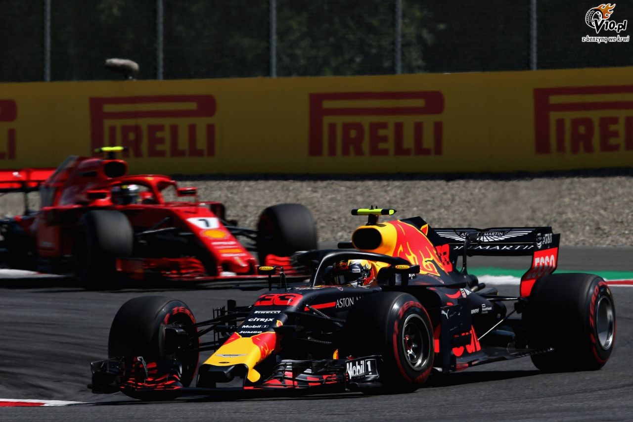 GP Austrii 2018 - wycig