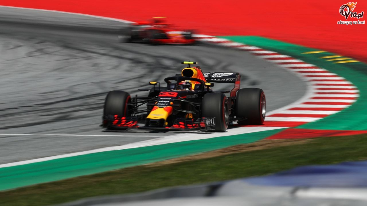 GP Austrii 2018 - wycig