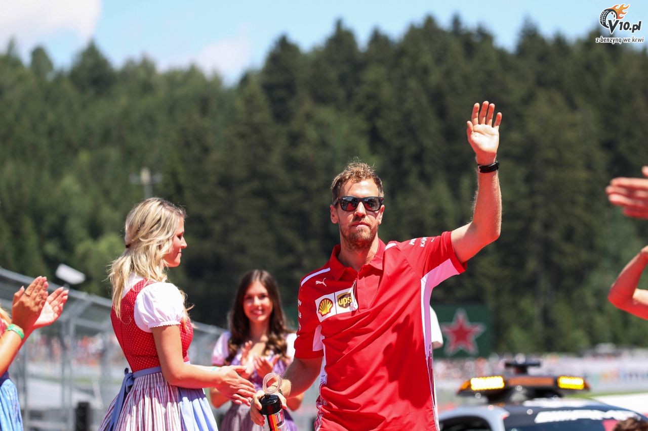 GP Austrii 2018 - wycig