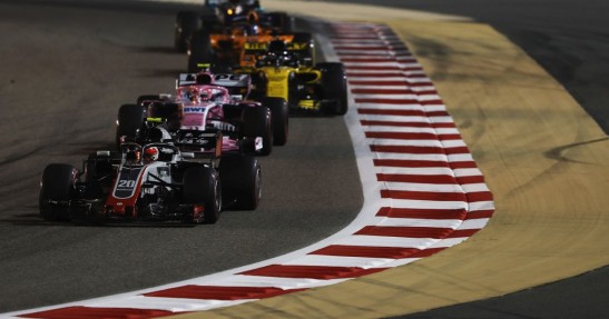 Kevin Magnussen w GP Bahrajnu