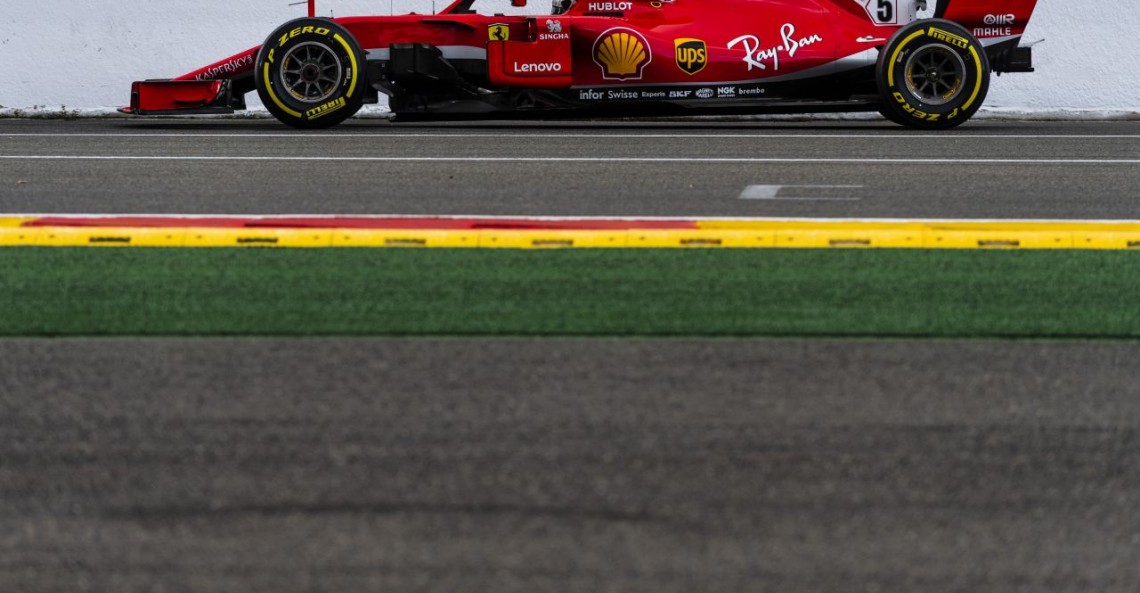 GP Belgii na Spa - wyścig: Vettel wyprzedził Hamilton
