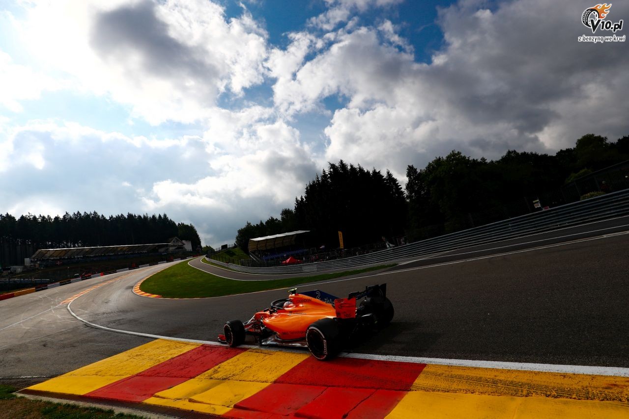 GP Belgii 2018 - treningi i kwalifikacje