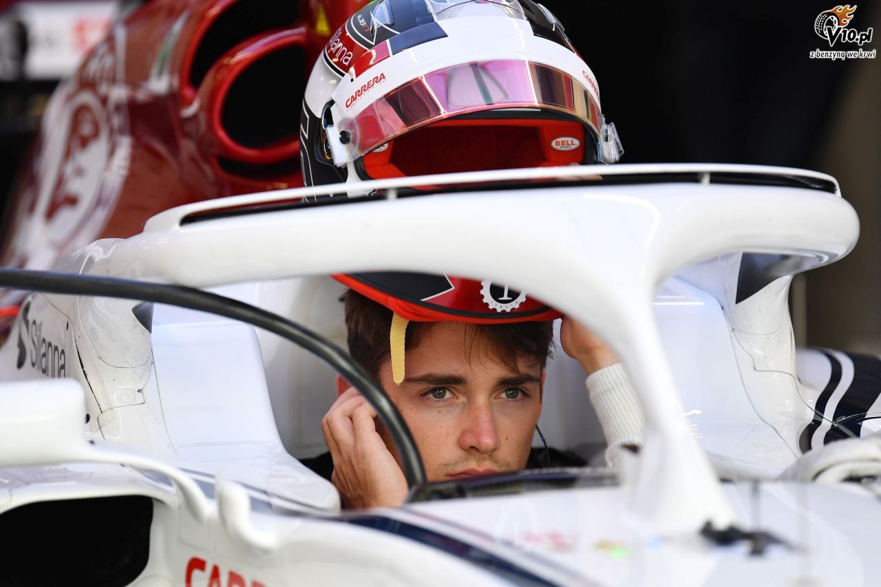 Osona na kokpit w F1 ochronia Leclerka podczas wypadku na torze Spa