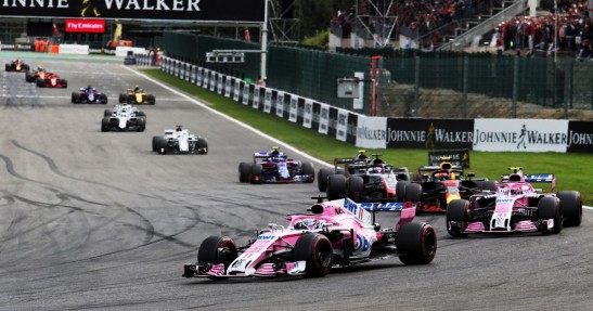 Sergio Perez i Esteban Ocon
