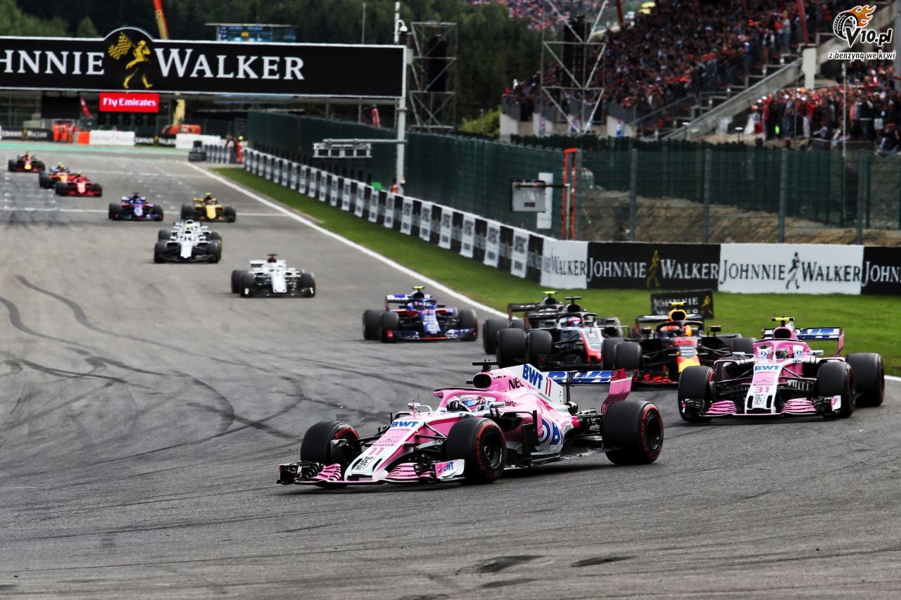 Sergio Perez i Esteban Ocon