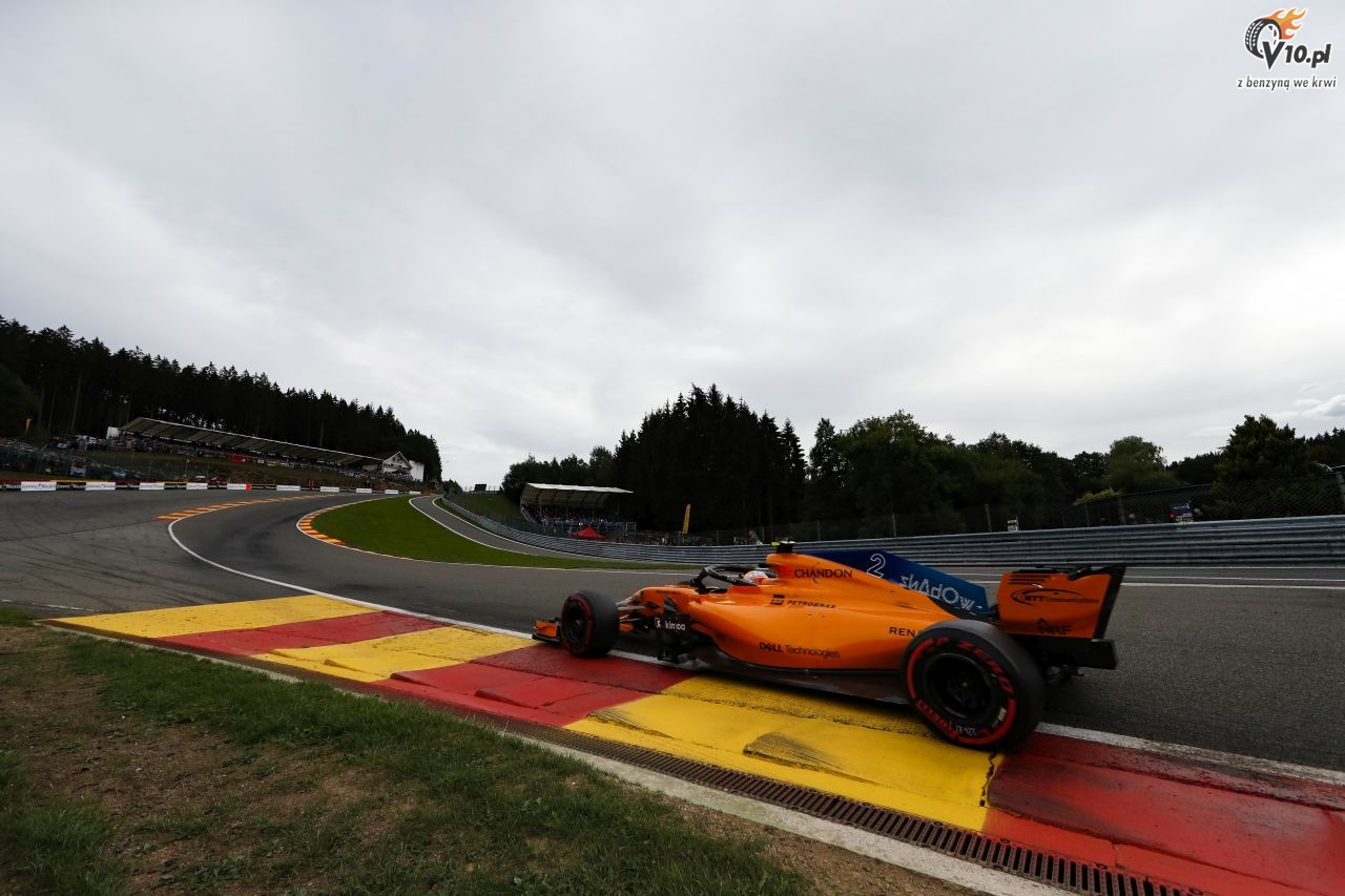 GP Belgii 2018 - wycig