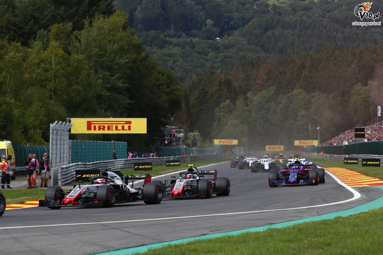GP Belgii 2018 - wycig