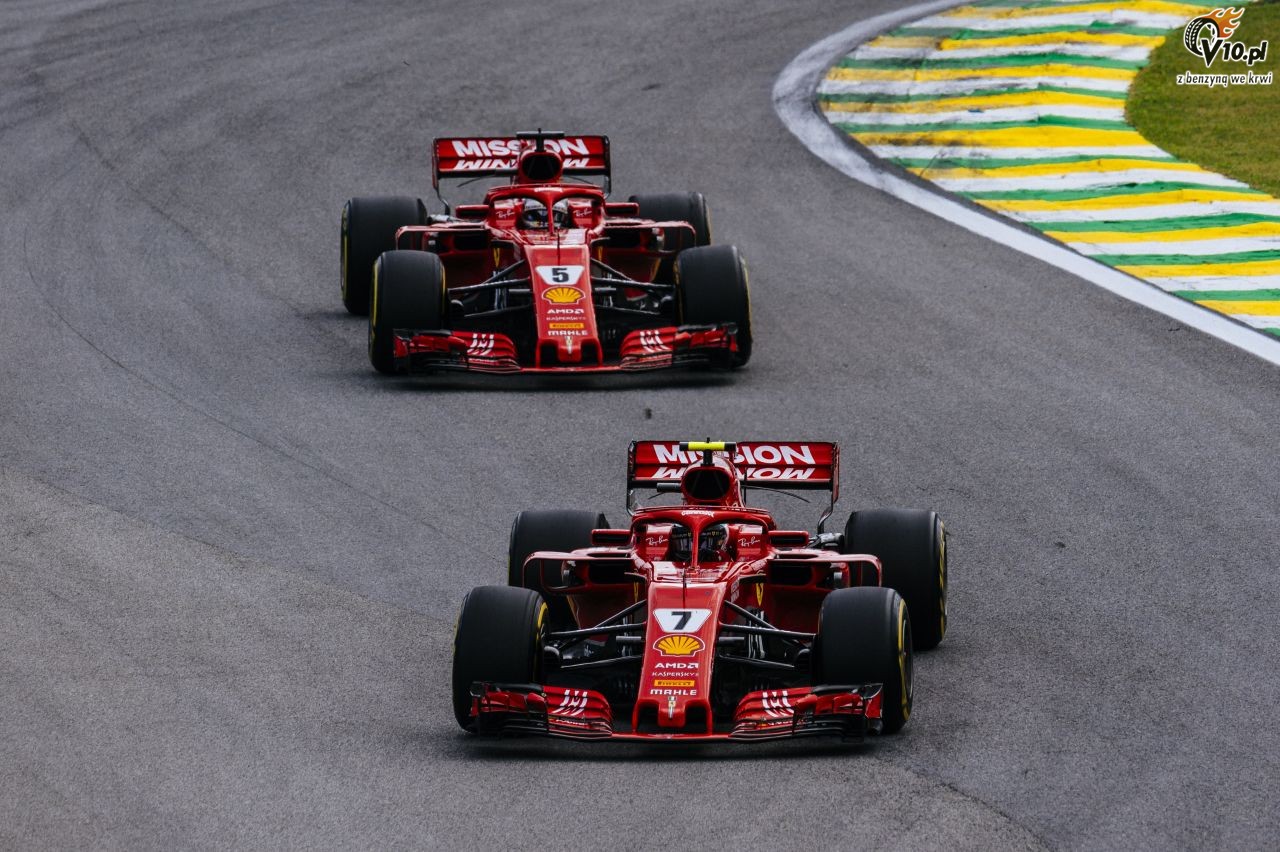 GP Brazylii 2018 - wycig