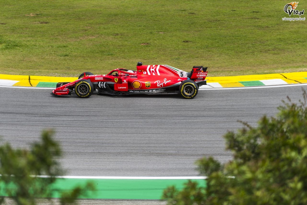 GP Brazylii 2018 - wycig