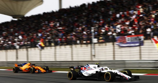 Sirotkin cieszy się oczywistą poprawą szybkości Williamsa w Chinach