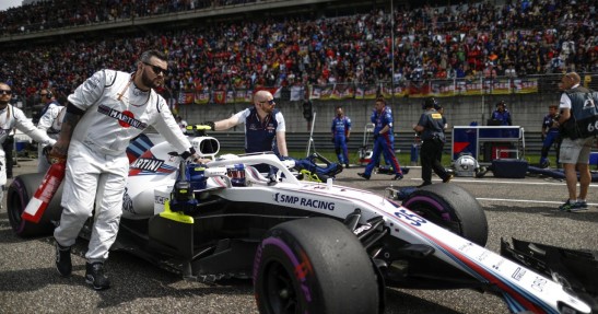 Sirotkin cieszy się oczywistą poprawą szybkości Williamsa w Chinach