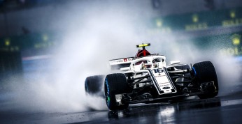 GP Niemiec - 3. trening: Leclerc najszybszy w deszczu