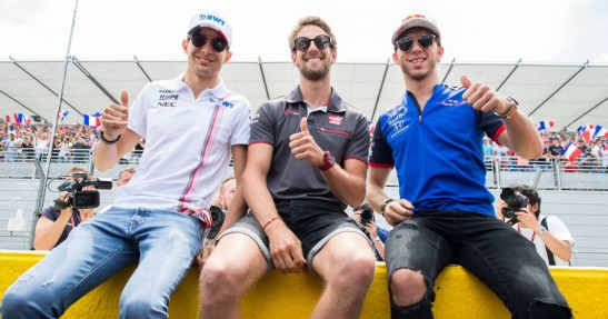 Grosjean 'zszokowany' karą za kolizję z Oconem we Francji