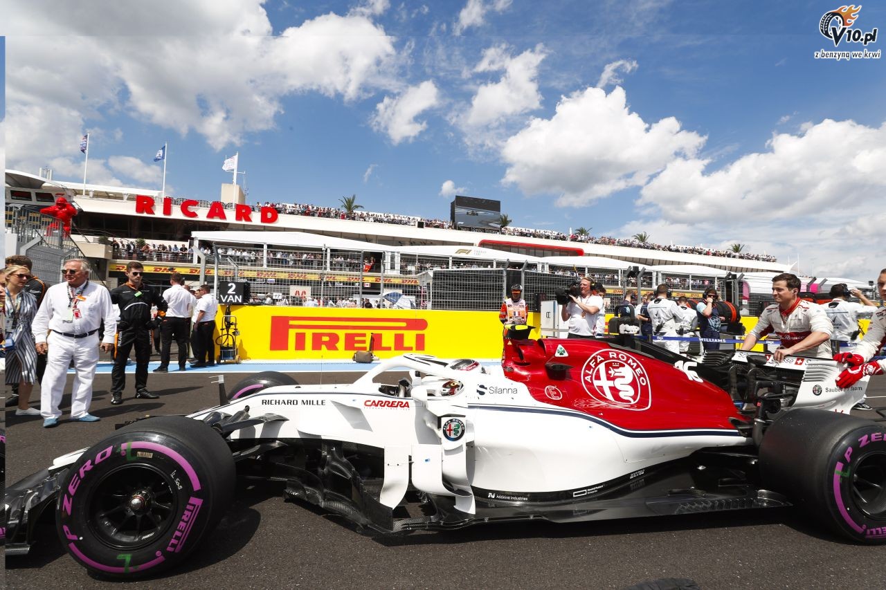 GP Francji 2018 - wycig