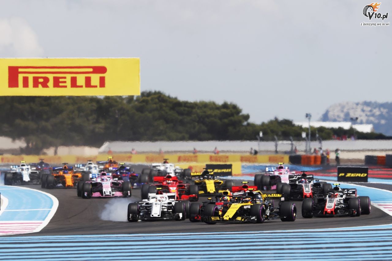 GP Francji 2018 - wycig