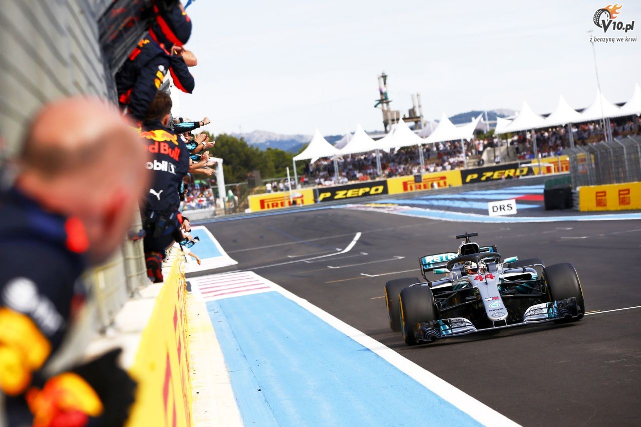 GP Francji 2018 - wycig